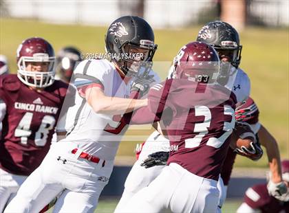 Thumbnail 3 in Langham Creek vs Cinco Ranch (UIL 6A Area Playoff) photogallery.