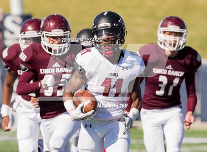 Thumbnail 2 in Langham Creek vs Cinco Ranch (UIL 6A Area Playoff) photogallery.