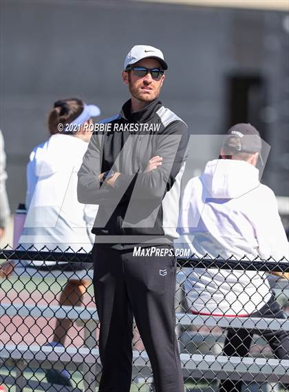Thumbnail 2 in Plano West vs Lake Travis (UIL 6A Team Tennis Final) photogallery.