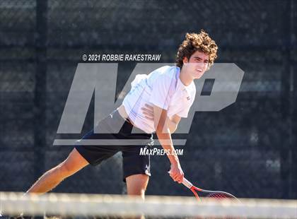 Thumbnail 2 in Plano West vs Lake Travis (UIL 6A Team Tennis Final) photogallery.