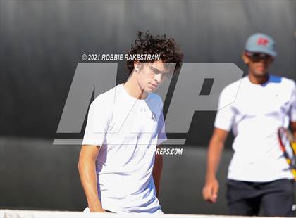 Thumbnail 3 in Plano West vs Lake Travis (UIL 6A Team Tennis Final) photogallery.