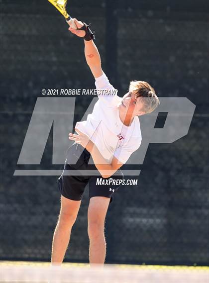 Thumbnail 2 in Plano West vs Lake Travis (UIL 6A Team Tennis Final) photogallery.