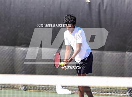Thumbnail 2 in Plano West vs Lake Travis (UIL 6A Team Tennis Final) photogallery.