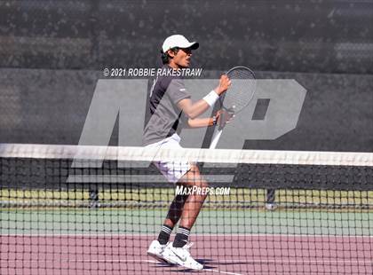 Thumbnail 2 in Plano West vs Lake Travis (UIL 6A Team Tennis Final) photogallery.