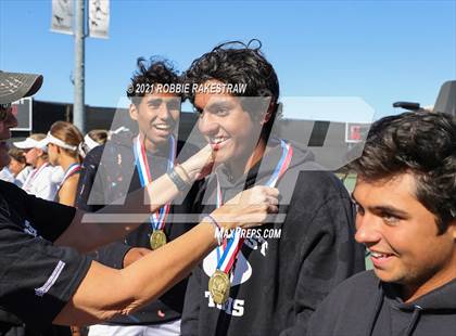 Thumbnail 1 in Plano West vs Lake Travis (UIL 6A Team Tennis Final) photogallery.