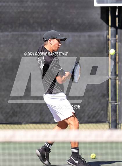 Thumbnail 3 in Plano West vs Lake Travis (UIL 6A Team Tennis Final) photogallery.