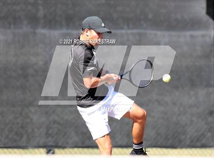 Thumbnail 2 in Plano West vs Lake Travis (UIL 6A Team Tennis Final) photogallery.