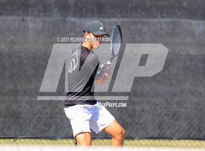 Thumbnail 3 in Plano West vs Lake Travis (UIL 6A Team Tennis Final) photogallery.