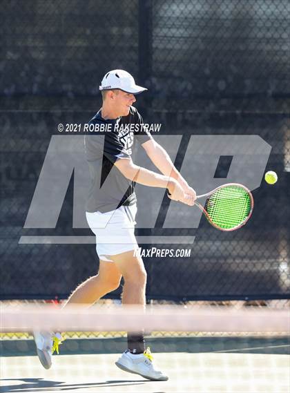 Thumbnail 1 in Plano West vs Lake Travis (UIL 6A Team Tennis Final) photogallery.