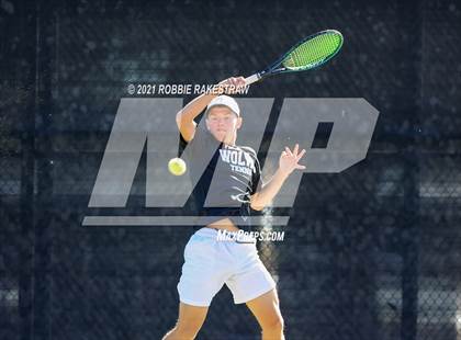 Thumbnail 1 in Plano West vs Lake Travis (UIL 6A Team Tennis Final) photogallery.