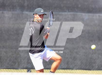 Thumbnail 3 in Plano West vs Lake Travis (UIL 6A Team Tennis Final) photogallery.