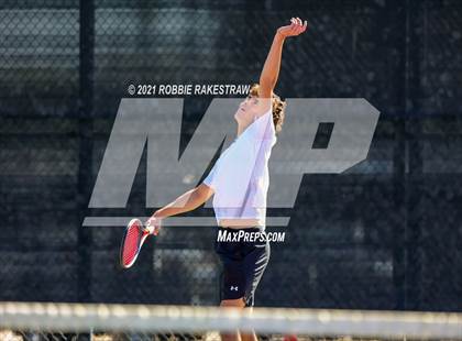 Thumbnail 1 in Plano West vs Lake Travis (UIL 6A Team Tennis Final) photogallery.