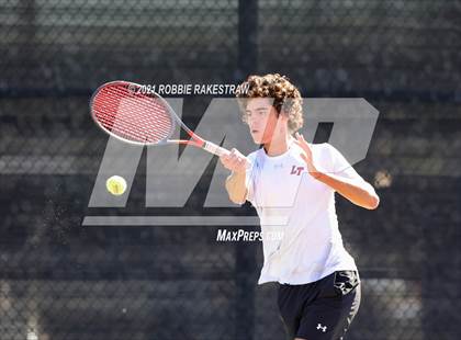 Thumbnail 3 in Plano West vs Lake Travis (UIL 6A Team Tennis Final) photogallery.