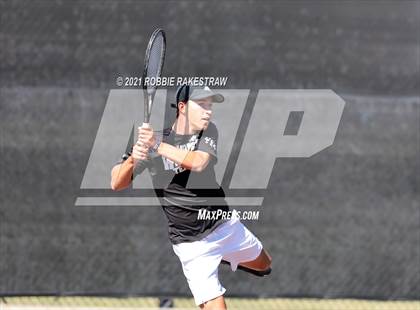 Thumbnail 1 in Plano West vs Lake Travis (UIL 6A Team Tennis Final) photogallery.