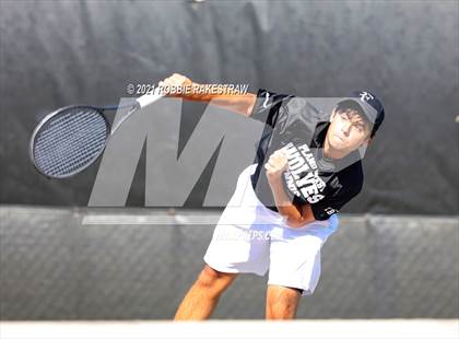 Thumbnail 1 in Plano West vs Lake Travis (UIL 6A Team Tennis Final) photogallery.