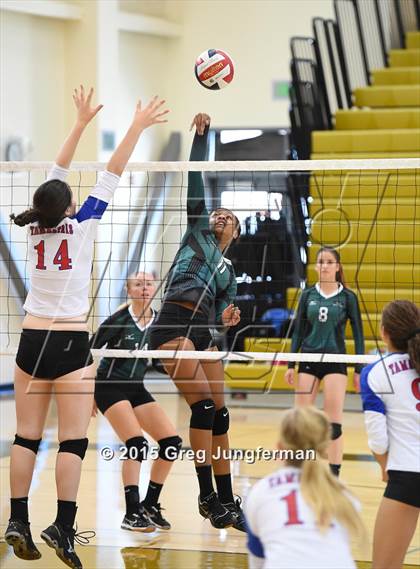 Thumbnail 2 in Tamalpais vs. El Cerrito (Nor-Cal Tournament) photogallery.
