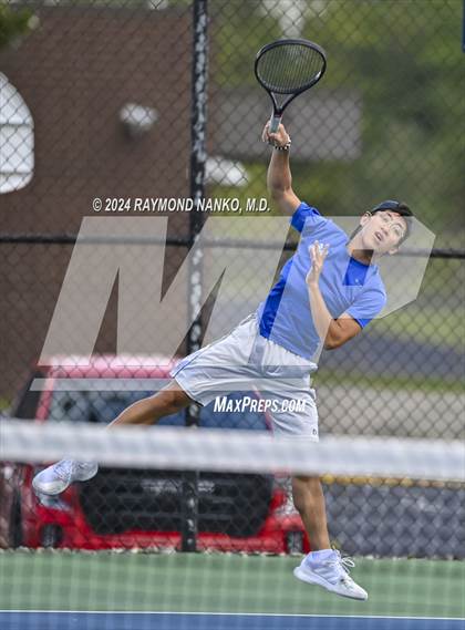 Thumbnail 2 in Lake Central vs Muncie Burris (Delta Invitational)  photogallery.