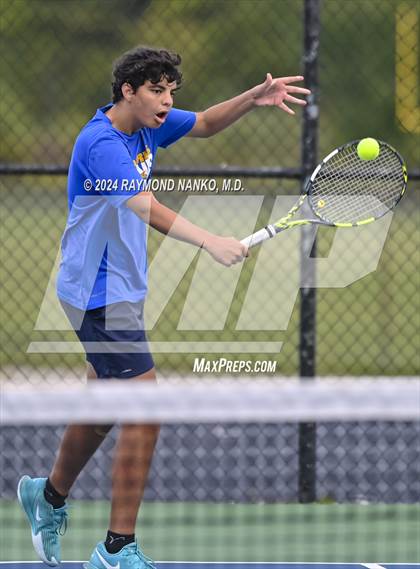 Thumbnail 2 in Lake Central vs Muncie Burris (Delta Invitational)  photogallery.