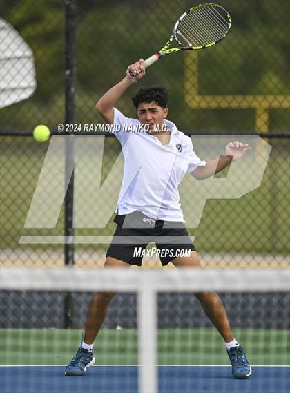 Thumbnail 2 in Lake Central vs Muncie Burris (Delta Invitational)  photogallery.