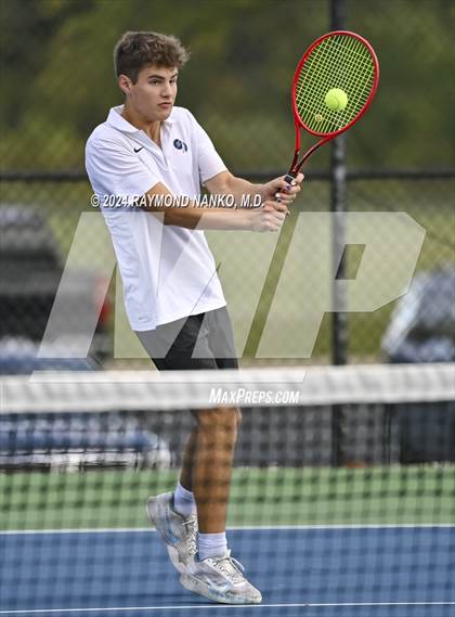 Thumbnail 2 in Lake Central vs Muncie Burris (Delta Invitational)  photogallery.
