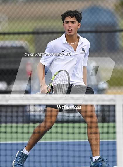 Thumbnail 2 in Lake Central vs Muncie Burris (Delta Invitational)  photogallery.