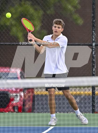 Thumbnail 2 in Lake Central vs Muncie Burris (Delta Invitational)  photogallery.