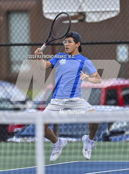 Thumbnail 2 in Lake Central vs Muncie Burris (Delta Invitational)  photogallery.