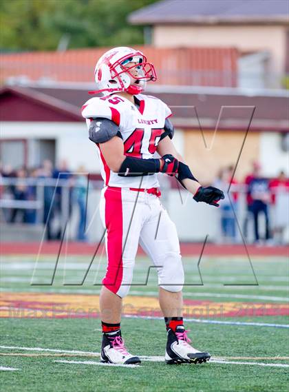 Thumbnail 3 in Burke Catholic vs. Liberty (Section 9 Class C Semifinal) photogallery.