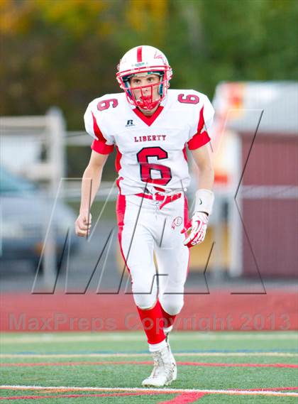 Thumbnail 2 in Burke Catholic vs. Liberty (Section 9 Class C Semifinal) photogallery.