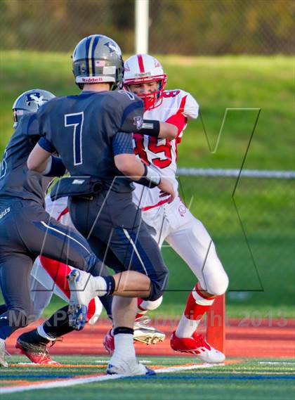Thumbnail 1 in Burke Catholic vs. Liberty (Section 9 Class C Semifinal) photogallery.