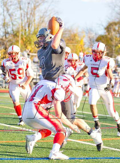 Thumbnail 2 in Burke Catholic vs. Liberty (Section 9 Class C Semifinal) photogallery.