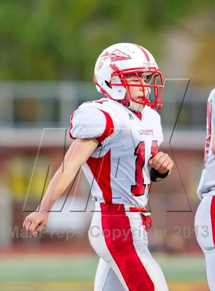 Thumbnail 3 in Burke Catholic vs. Liberty (Section 9 Class C Semifinal) photogallery.