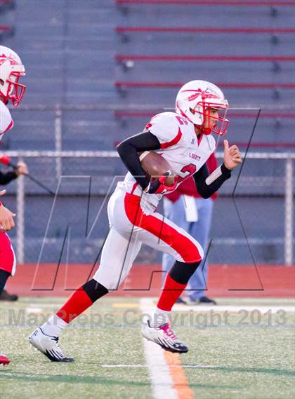 Thumbnail 1 in Burke Catholic vs. Liberty (Section 9 Class C Semifinal) photogallery.