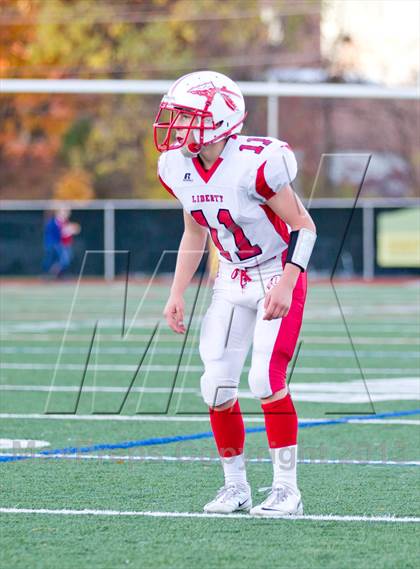 Thumbnail 3 in Burke Catholic vs. Liberty (Section 9 Class C Semifinal) photogallery.