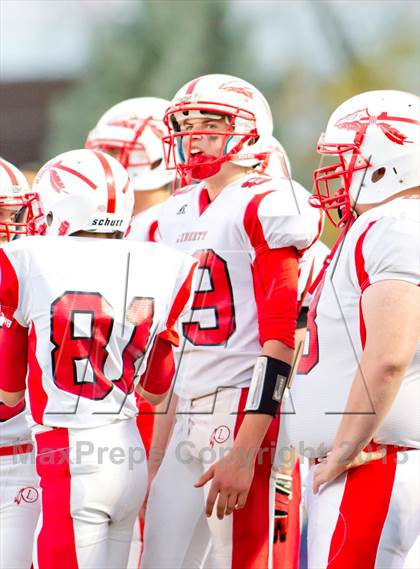 Thumbnail 3 in Burke Catholic vs. Liberty (Section 9 Class C Semifinal) photogallery.