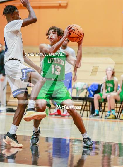Thumbnail 2 in  Littlerock	 vs Jordan (2023 SoCal Christmas Classic) photogallery.