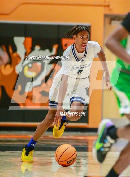 Thumbnail 1 in  Littlerock	 vs Jordan (2023 SoCal Christmas Classic) photogallery.