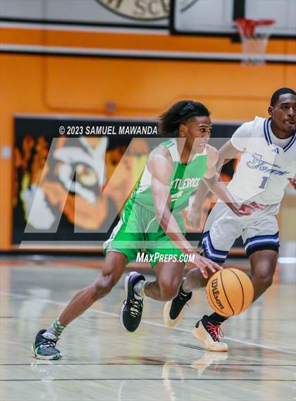 Thumbnail 2 in  Littlerock	 vs Jordan (2023 SoCal Christmas Classic) photogallery.