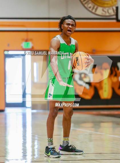 Thumbnail 1 in  Littlerock	 vs Jordan (2023 SoCal Christmas Classic) photogallery.