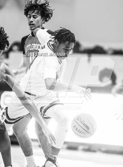 Thumbnail 3 in  Littlerock	 vs Jordan (2023 SoCal Christmas Classic) photogallery.
