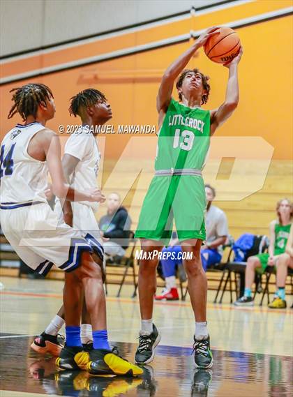Thumbnail 2 in  Littlerock	 vs Jordan (2023 SoCal Christmas Classic) photogallery.