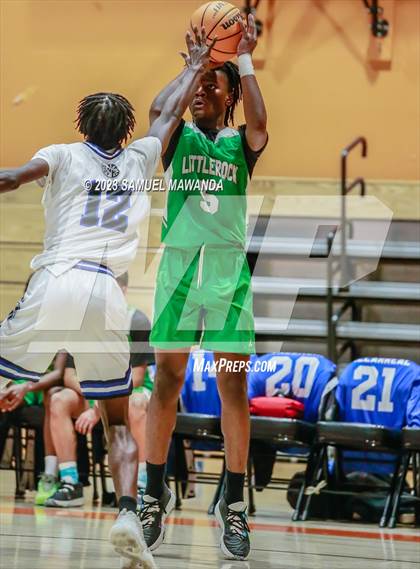 Thumbnail 1 in  Littlerock	 vs Jordan (2023 SoCal Christmas Classic) photogallery.