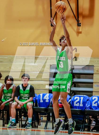 Thumbnail 3 in  Littlerock	 vs Jordan (2023 SoCal Christmas Classic) photogallery.