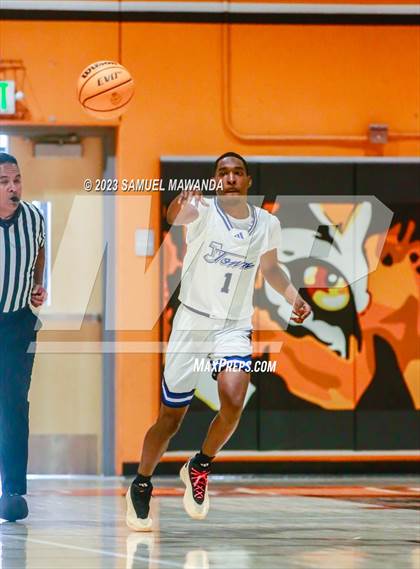 Thumbnail 1 in  Littlerock	 vs Jordan (2023 SoCal Christmas Classic) photogallery.