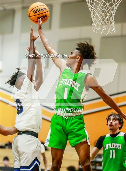 Thumbnail 3 in  Littlerock	 vs Jordan (2023 SoCal Christmas Classic) photogallery.
