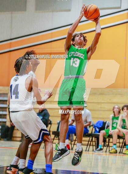Thumbnail 3 in  Littlerock	 vs Jordan (2023 SoCal Christmas Classic) photogallery.