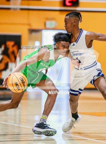 Thumbnail 2 in  Littlerock	 vs Jordan (2023 SoCal Christmas Classic) photogallery.