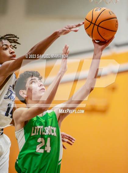 Thumbnail 1 in  Littlerock	 vs Jordan (2023 SoCal Christmas Classic) photogallery.