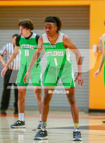 Thumbnail 1 in  Littlerock	 vs Jordan (2023 SoCal Christmas Classic) photogallery.