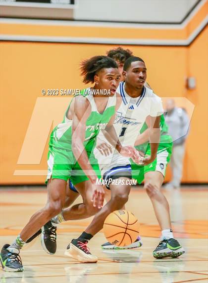 Thumbnail 2 in  Littlerock	 vs Jordan (2023 SoCal Christmas Classic) photogallery.